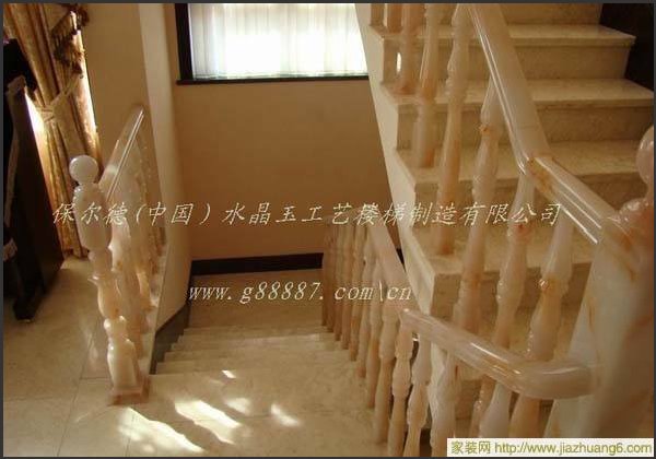 怎样选购合成玉石楼梯、合成玛瑙楼梯、合成水晶楼梯