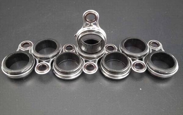 手竿改矶竿怎么改,两个重点,一是安装轮座,二是安装导线环!