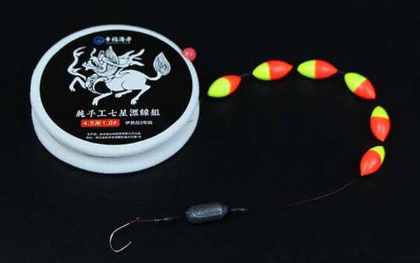 七星漂_调漂方法_漂相大全_提竿技巧