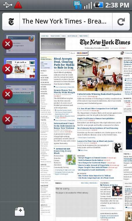 Firefox Android移动版更新