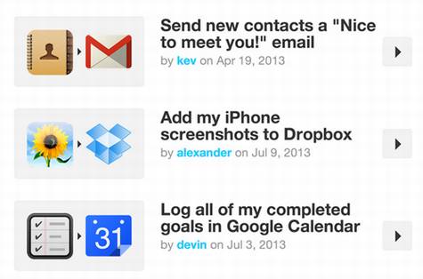 IFTTT推出iPhone应用