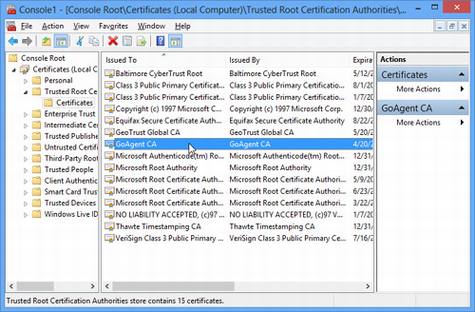 GoAgent的安全风险