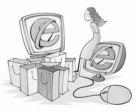 线下体验,线上购物