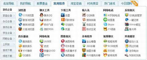 网址导航装机软件 下载站的寿命时日不长