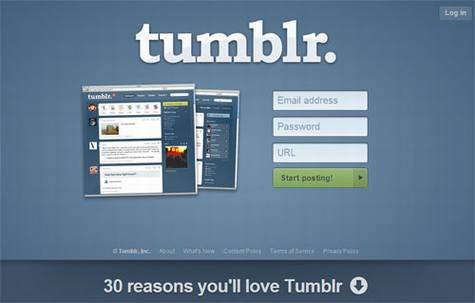 Tumblr、点点、新浪Qing的比较