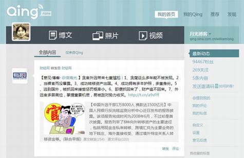 Tumblr、点点、新浪Qing的比较