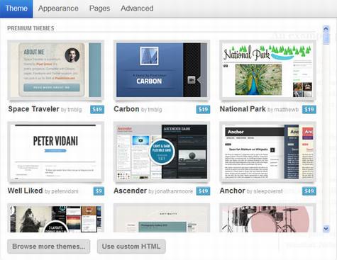 Tumblr、点点、新浪Qing的比较