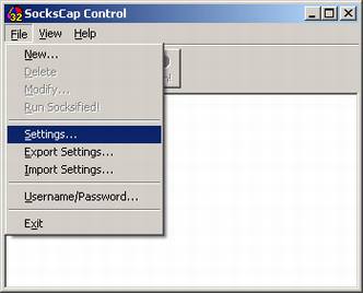 SocksCap代理使用教程