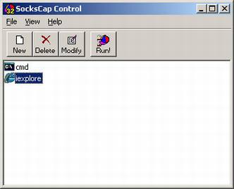SocksCap代理使用教程