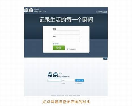 轻博客之点点网模式 轻博客之点点推他模式分析