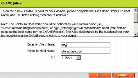 Google Blogger支持主机托管
