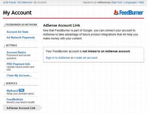 Google发布AdSense for Feeds