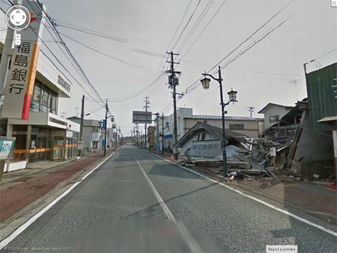 谷歌发布日本福岛核事故街景地图