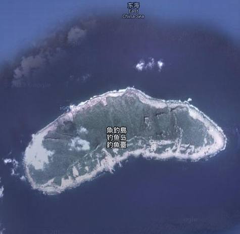 谷歌地图用中方名称标识钓鱼岛被日本禁用