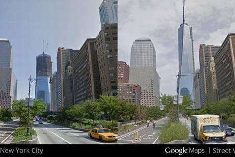 谷歌街景地图推出“时光机”功能