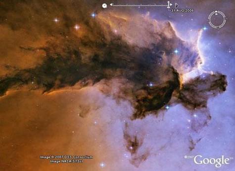 Google Sky上的壮观宇宙照片