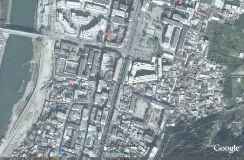 Google Earth更新四川震区卫星地图