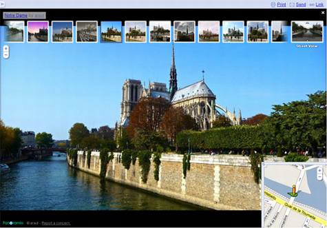 Google街景地图整合Panoramio照片