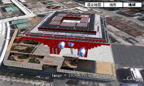 Google地图发布上海世博会专题