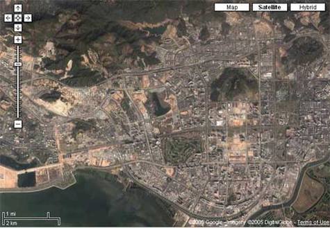 令人震撼的Google Maps