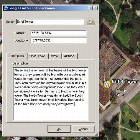 Google Earth的十个常用技巧应用