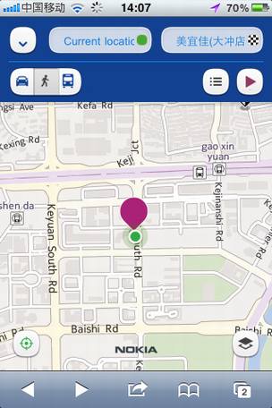 诺基亚推出HTML5版导航地图