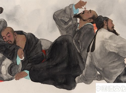 古代饮酒娱乐方式——斗酒_酒礼习俗