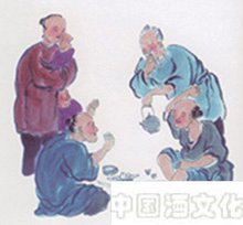 聚饮图 古代饮酒的礼仪_酒礼习俗