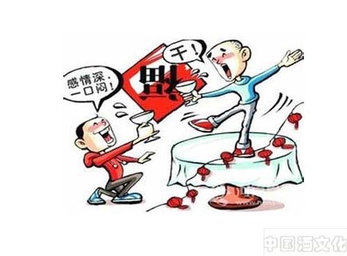 白酒文化:聊一聊惹人心烦的中国劝酒文化_酒史文化_