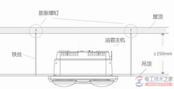 浴霸怎么安装?浴霸开关接线及安装方法(图文)