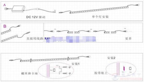 led灯条的安装准备工作,led灯条安装时的常见问题总结