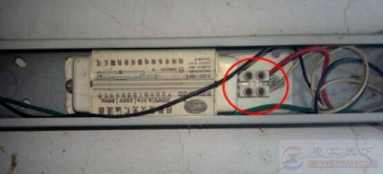 日光灯换LED灯管的接线方法
