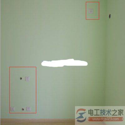 家装电路设计图大全(不同空间开关插座布置表)