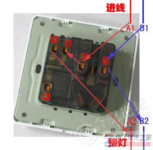 公牛一开关五孔插座怎么接线,一开关五孔插座接线图
