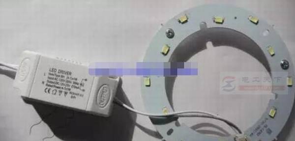 led灯不亮的二种原因,家用led吸顶灯的维修方法