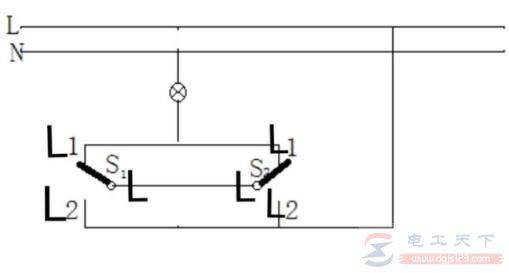 一文看懂一灯双控的二种接线方法