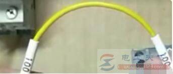 多地控制线路的实物接线图