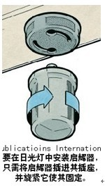 日关灯工作原理,日光灯镇流器接线图