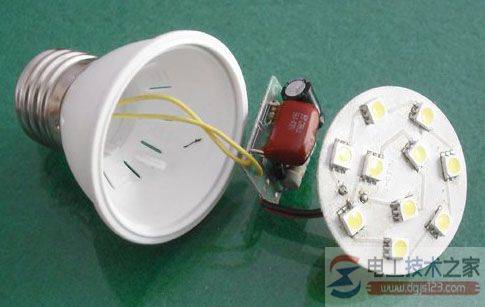 LED照明灯制作方法与电路图说明