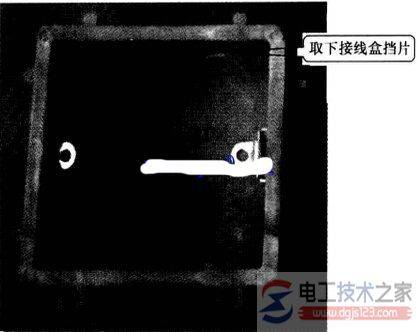 单控开关控制电灯开关的接线图说明