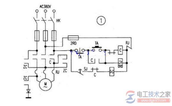 几种能耗制动电气的原理图
