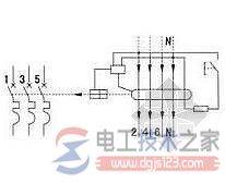 用户侧剩余电流互感器图片与电气符号