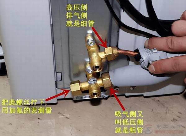 空调拆机步骤及制冷剂的回收方法