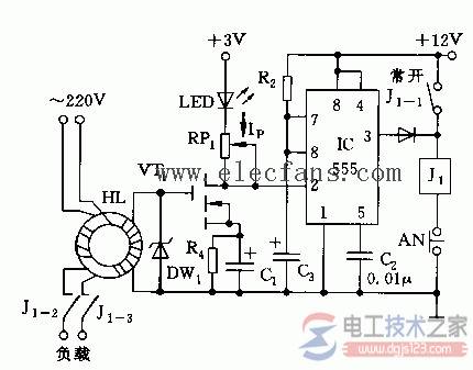 漏电保护器电路原理与电路图
