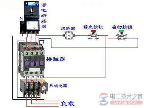 急停按钮实物接线图的四种接线方式