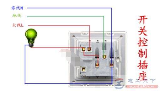 一文看懂单开加5孔插座的接线方法(家装电工必备)