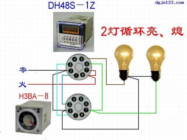 电工基本电路接线图大全,学电工必会电路接线图