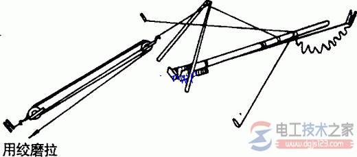 外线电工架线与立杆工具用法图解