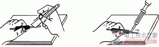 电子元器件的焊接技术,电烙铁的正确使用方法