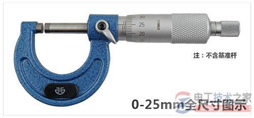 千分尺知识大全:千分尺精度值及千分尺读数